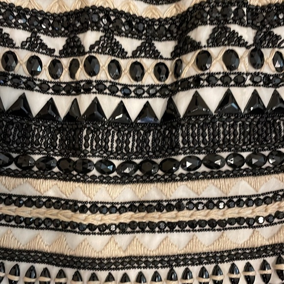 Alice + Olivia beaded strapless wide leg high waist jumpsuit it’s 4 NWT - Picture 5 of 15